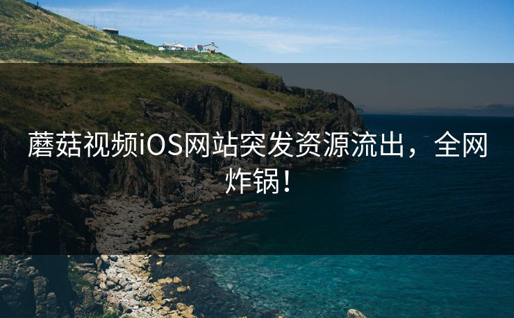 蘑菇视频iOS网站突发资源流出，全网炸锅！