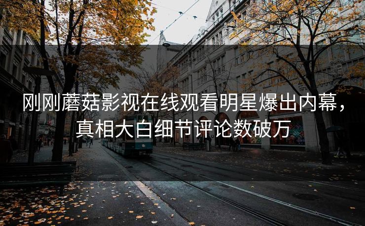 刚刚蘑菇影视在线观看明星爆出内幕，真相大白细节评论数破万